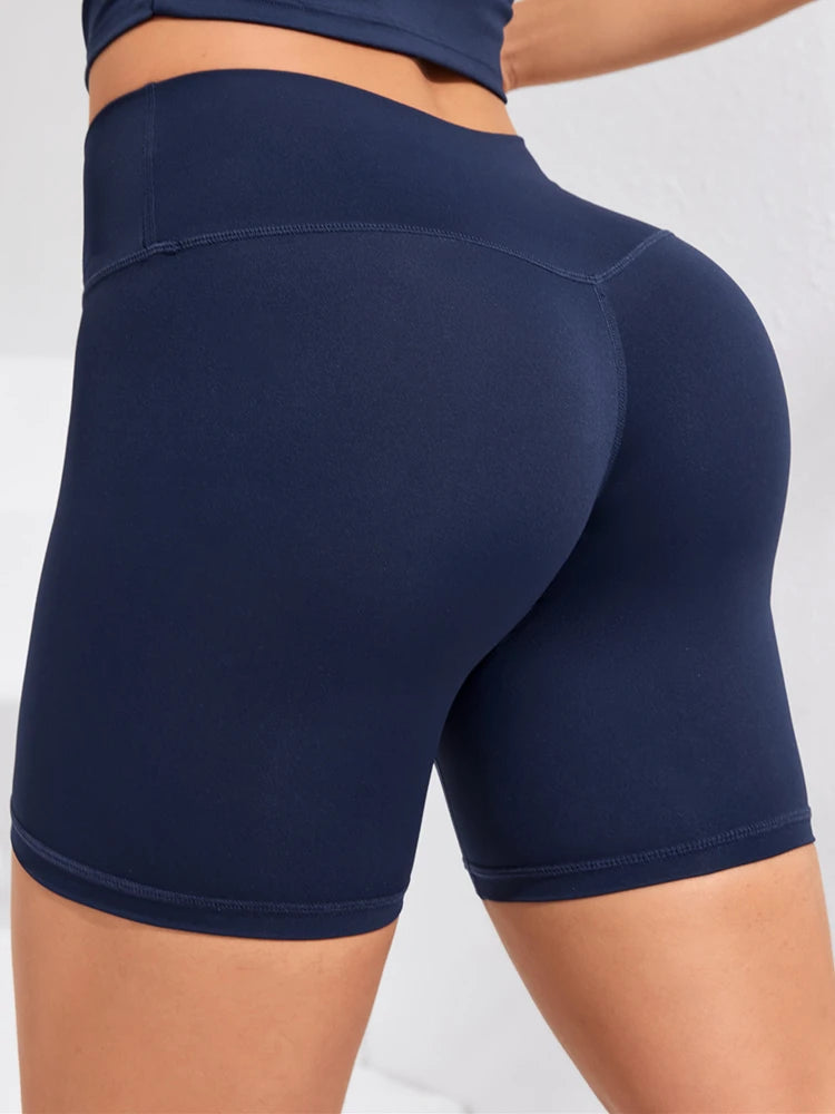 Pantalones cortos de tiro alto